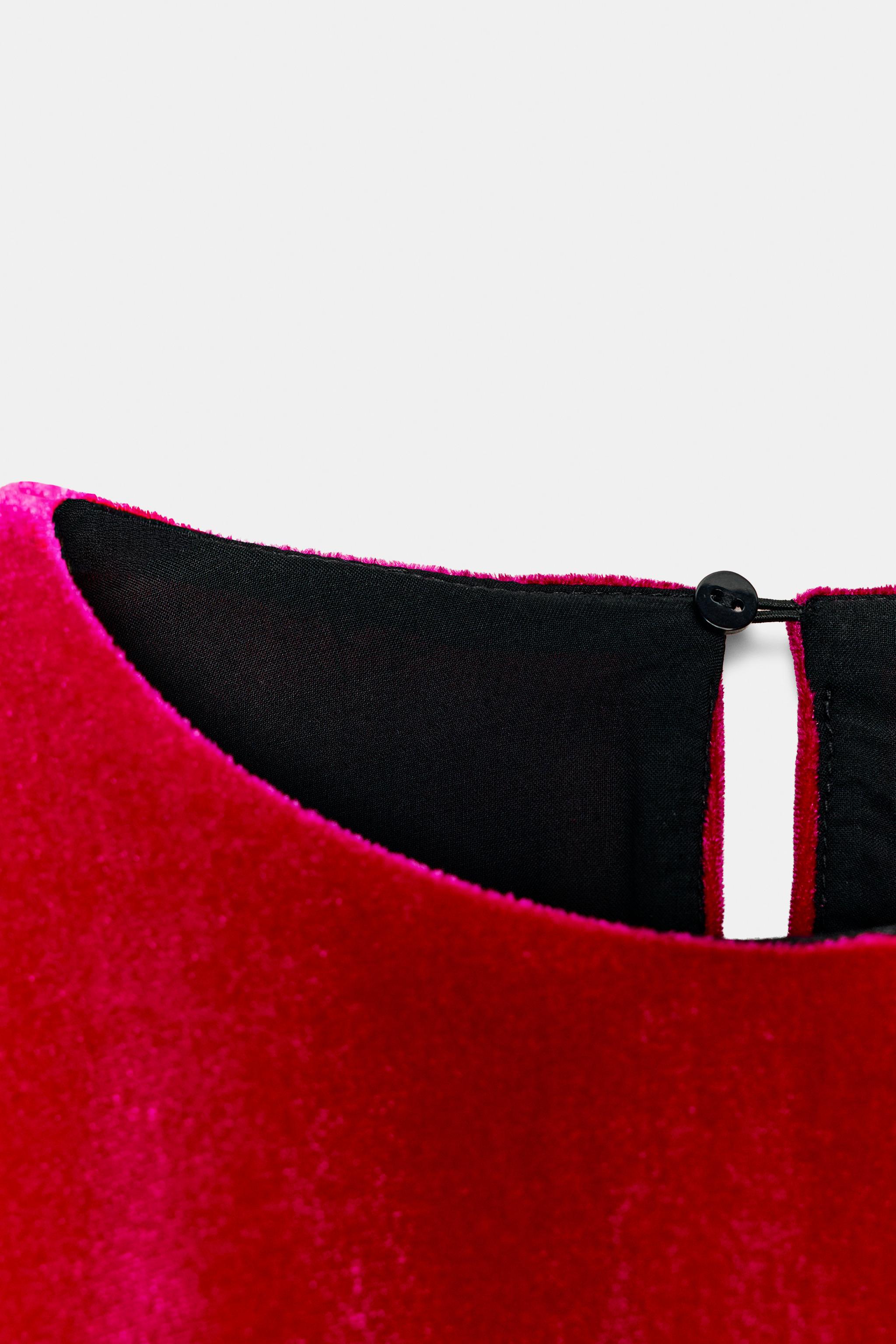 TOP BOULE EN VELOURS